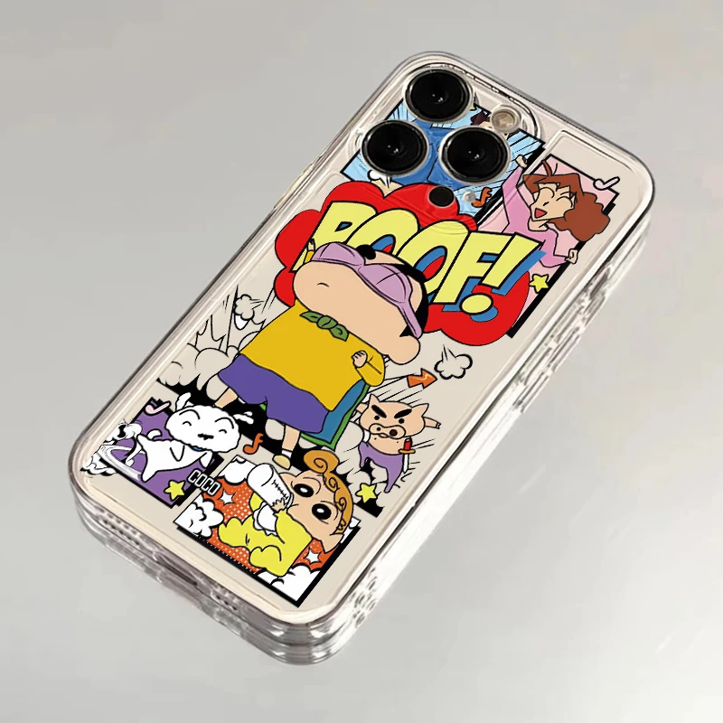 ins超人小新适用安卓小米oppovivo华为太空手机壳iPhone15promax