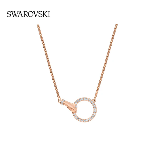 Swarovski/施华洛世奇 合金仿水晶项链 圆环项链520礼物送女友