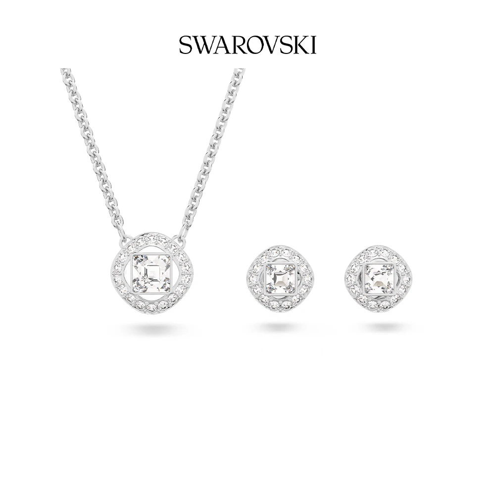 Swarovski/施华洛世奇 合金仿水晶项链 Angelic Square套装轻奢
