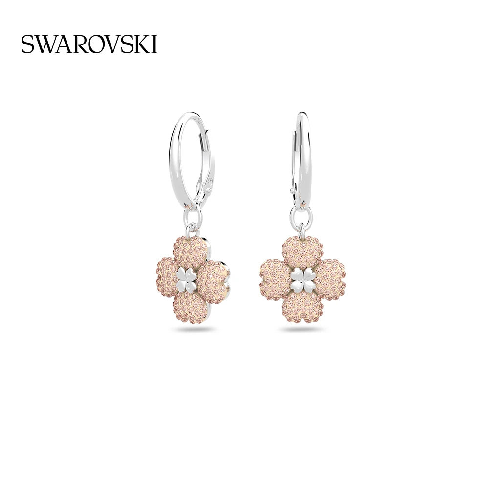 Swarovski/施华洛世奇 合金仿水晶耳饰 Latisha大圈耳环百搭时尚