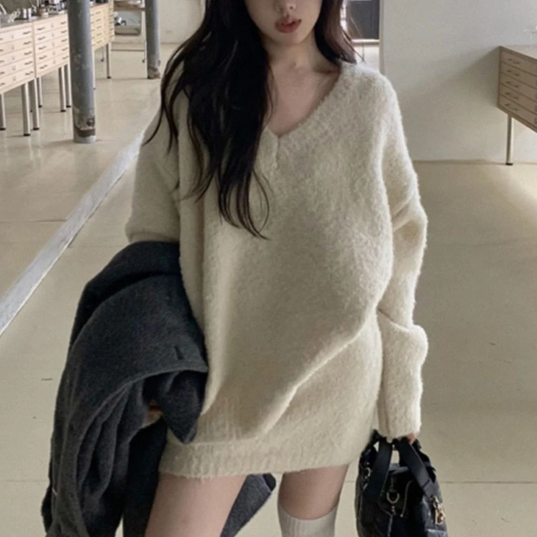 秋冬长袖毛衣两件套显瘦针织气质网红洋气炸街女装
