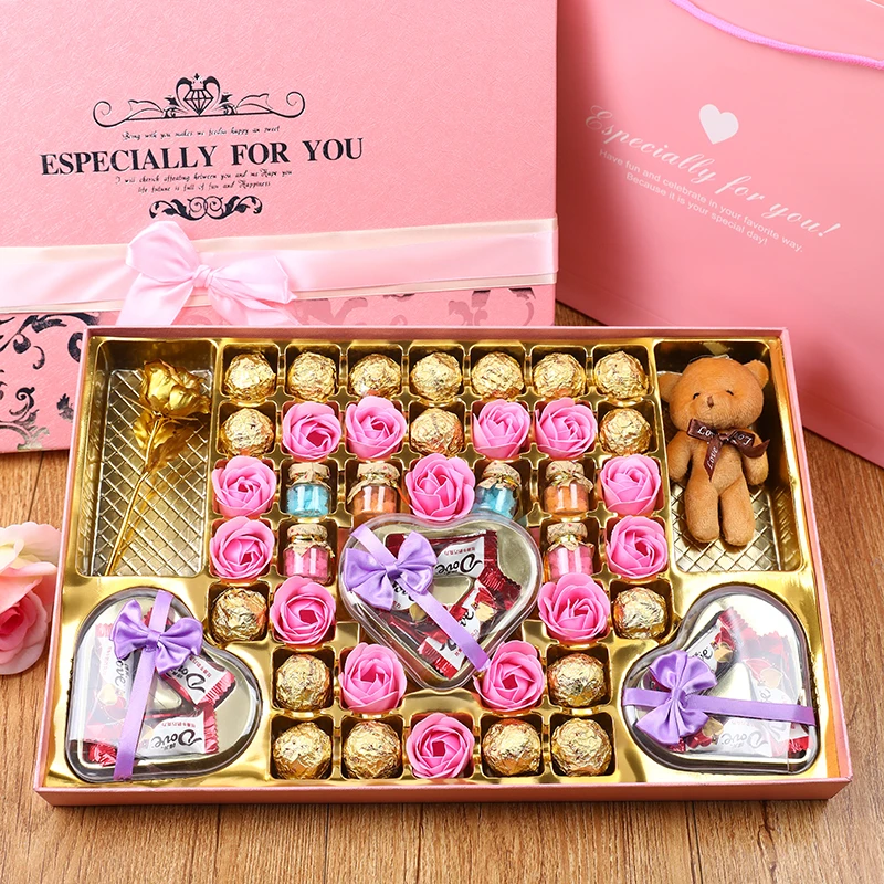 Dove/德芙巧克力礼盒圣诞节送女友老婆女生生日零食糖果心形礼物