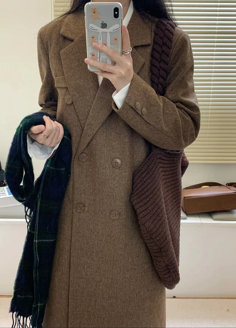 喵呜家精选妮子大衣女装