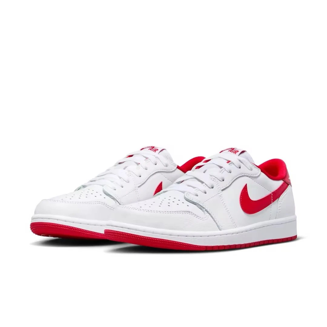 Nike/耐克男士AJ1 低帮白色篮球鞋CZ0790-161