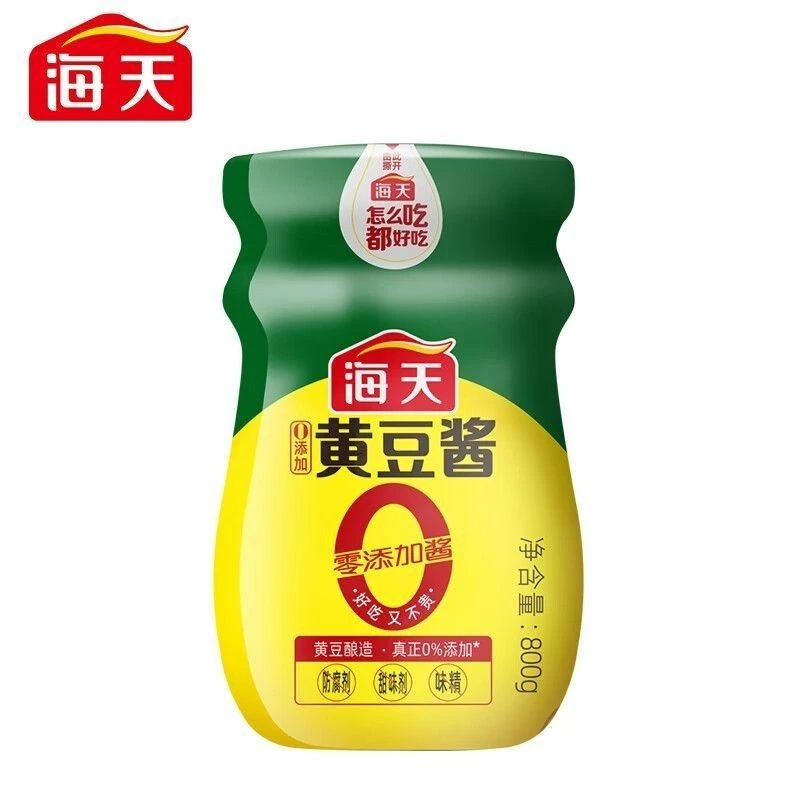 海天零添加黄豆酱 800g/份