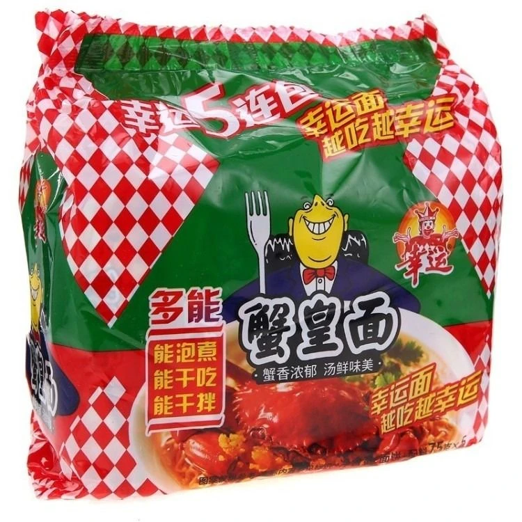 幸运蟹黄面75g*5/份