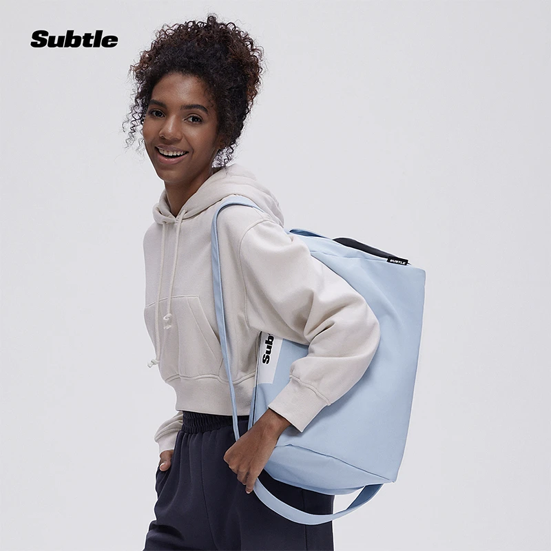 SUBTLE运动健身包女干湿分离游泳收纳高级感男单肩斜挎旅行瑜伽包