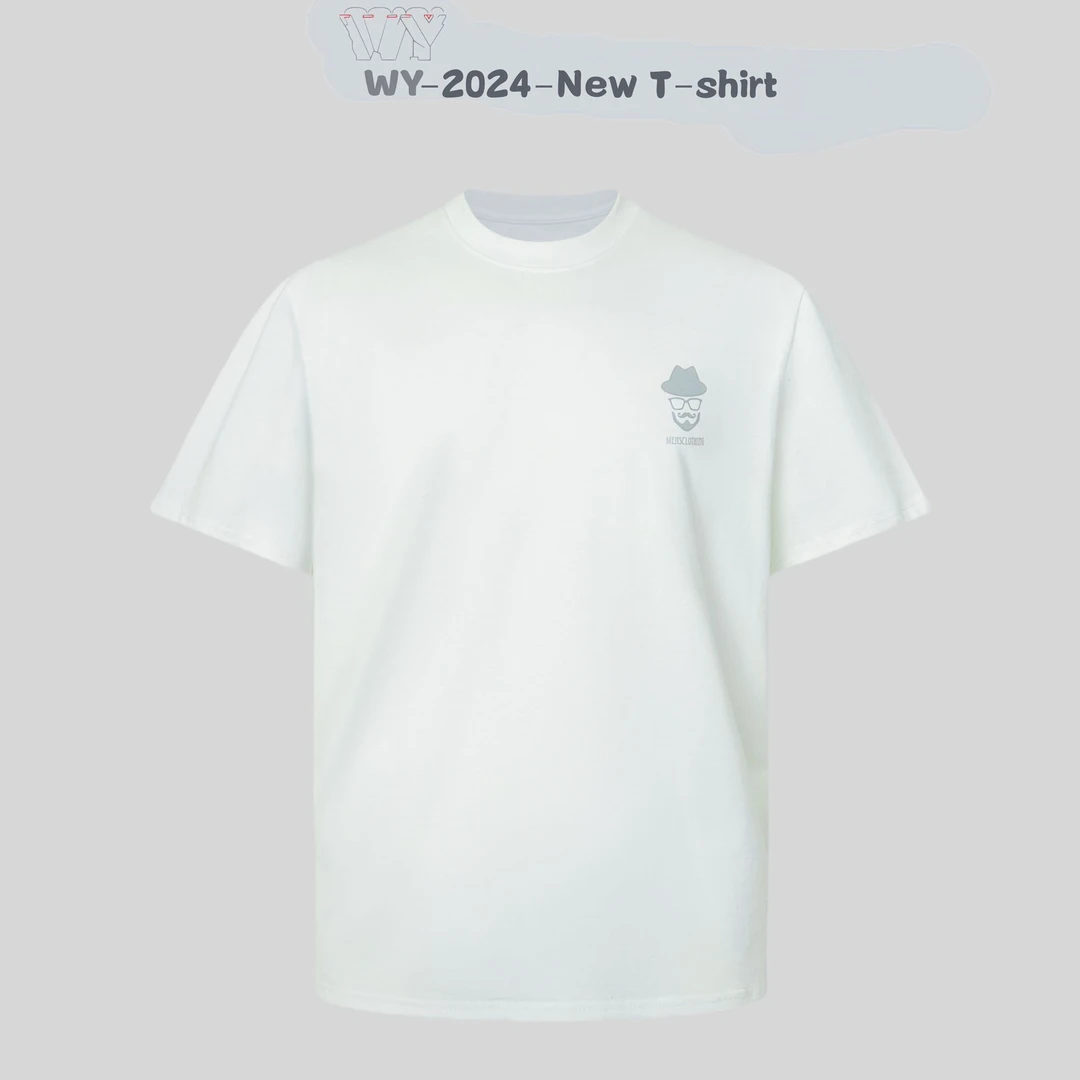 280g夏季纯棉晾感精致欧版微宽松落肩轻美式垂感舒适品质简约T恤