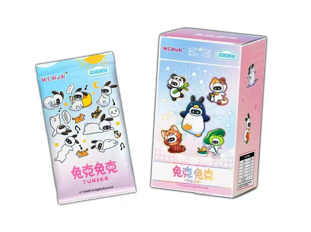 萌趣游戏《兔克兔克》收藏卡牌盲盒 正版授权 可爱