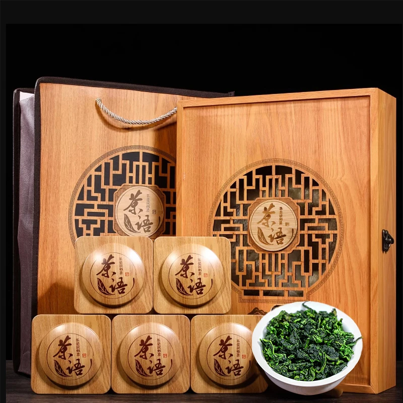 琛牌茶叶 铁观音500g茶叶浓香型新茶高山乌龙茶礼盒装送礼茶