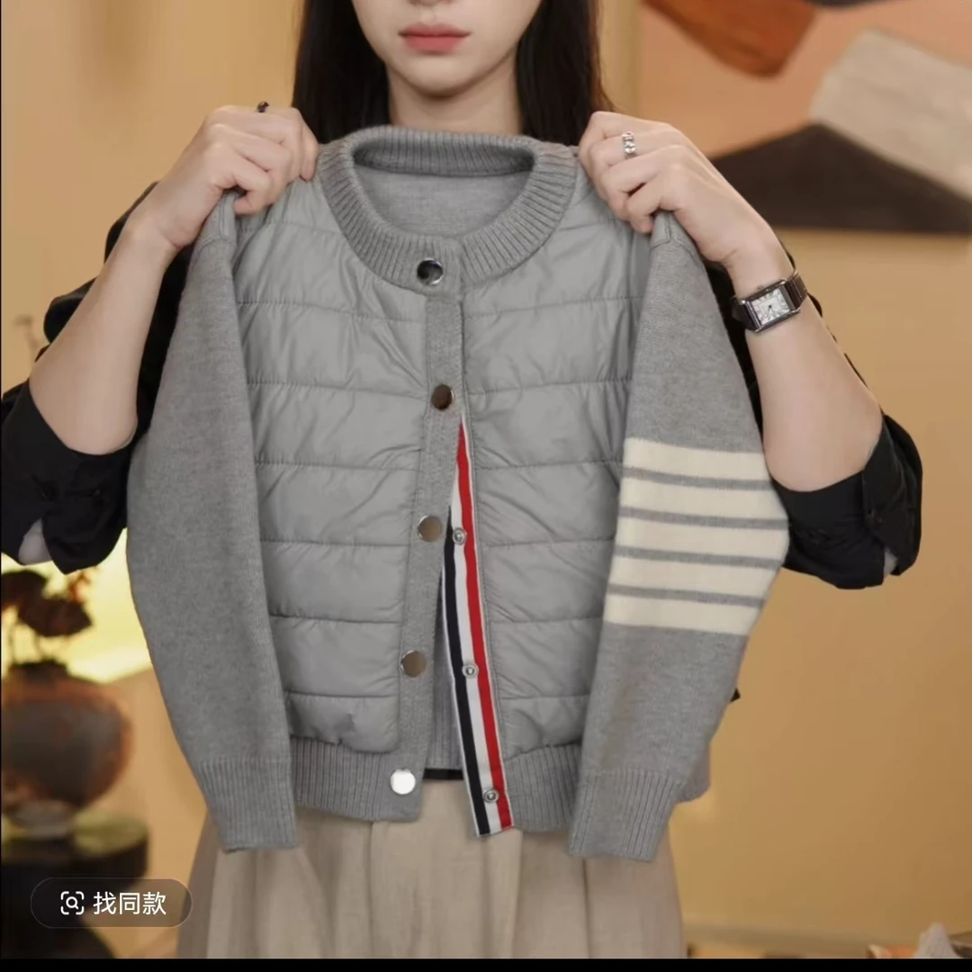 儿童新款2024时尚拼接开衫外套毛衣男女童百搭休闲2547