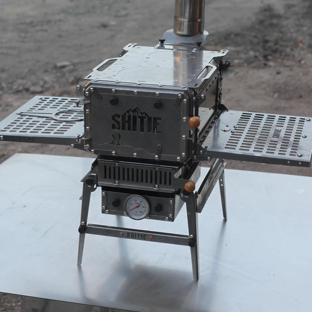 拾铁8-1 40厘米太空舱柴火炉