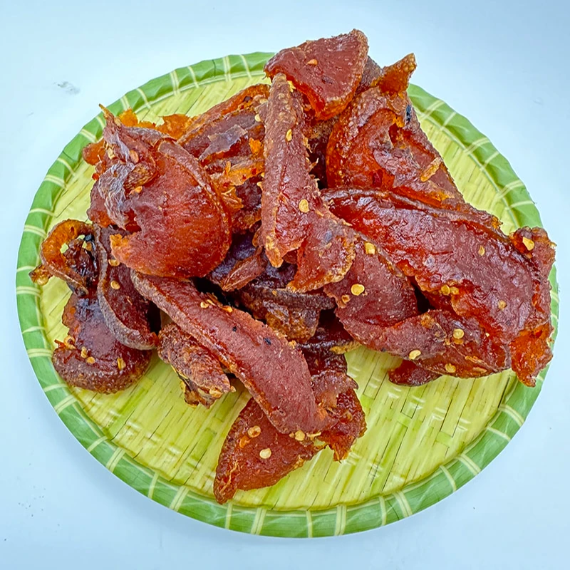 马家柚皮江西上饶特产酱香柚子皮休闲零食农家手工自制香辣味下饭