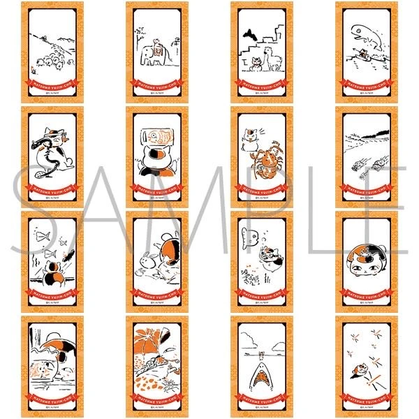 夏目友人帐猫猫老师透卡盲盒