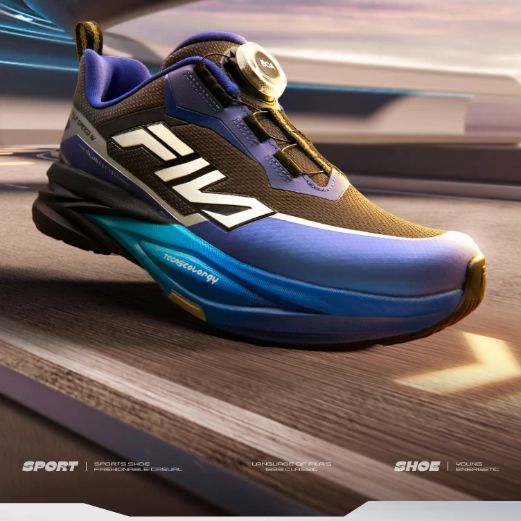 FILA斐乐童鞋24冬新款男女中大童BOA超跑运动鞋运动鞋K15B442102F