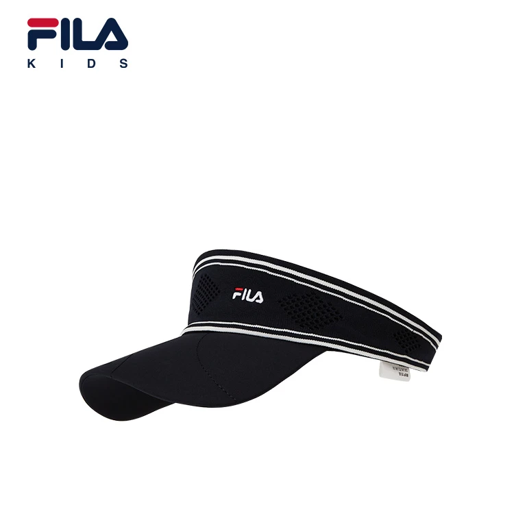 FILA童装【斐乐儿童】遮阳帽新款男女童弹力运动空顶帽K17B333201F