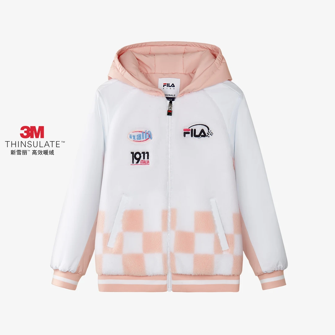 FILA斐乐儿童【女中大童】经典生活棉服K12G411906F