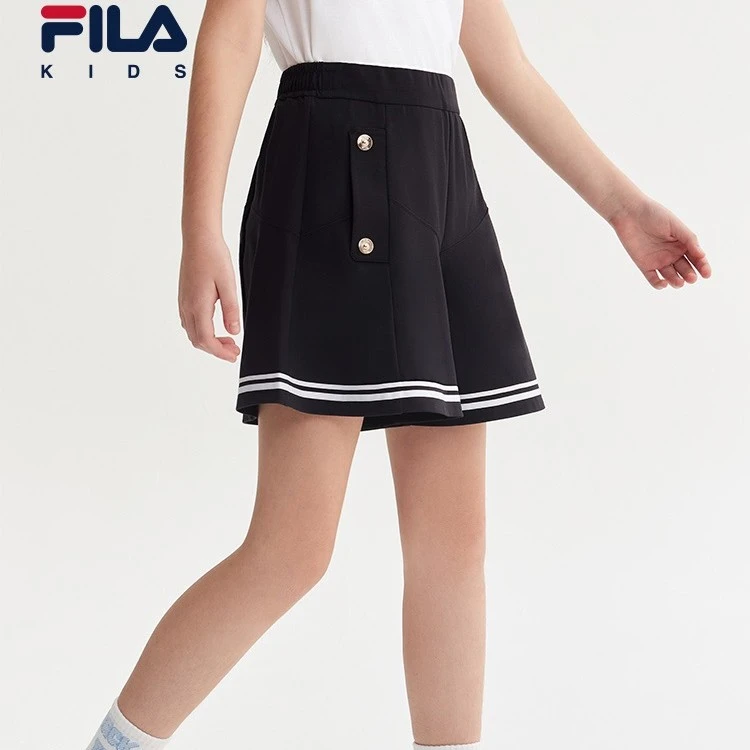 FILA/斐乐儿童女大童半身裙裤夏季【凉感】运动透气裤裙K12G322309F