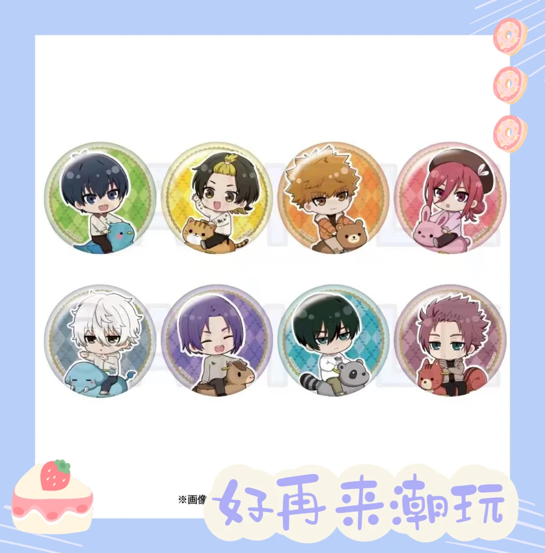 【蓝色监狱】蓝锁 Q版吧唧徽章游乐设施 潮玩盲盒