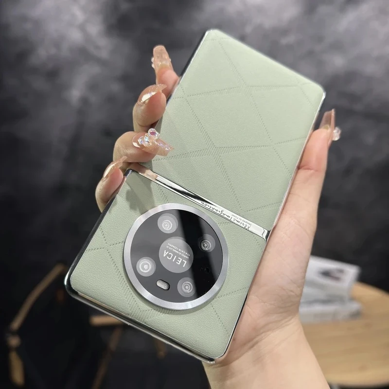 适用于华为Mate40 Pro星芒启航双拼素皮手机壳电镀高级感全包镜头