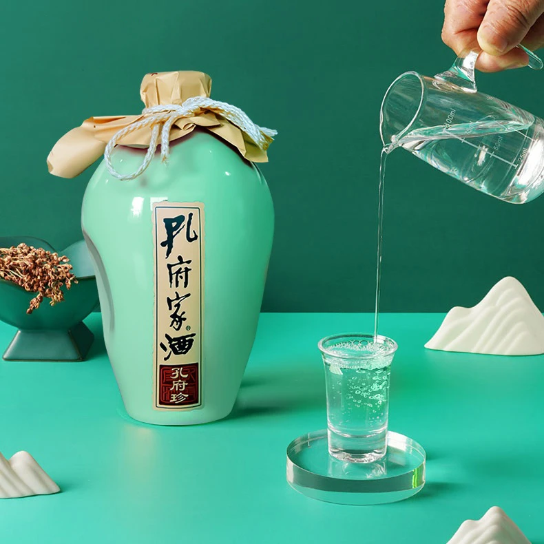孔府家酒-孔府珍 52度浓香纯粮白酒52度500ml*6