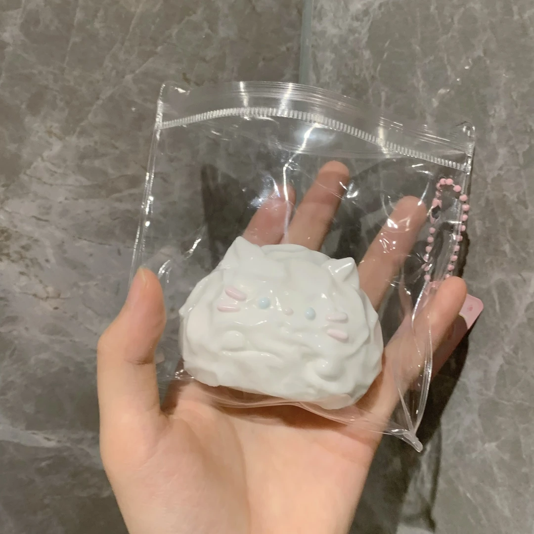 〖水泥感.奶贝猫咪〗解压硅胶捏捏乐·默认瑕疵