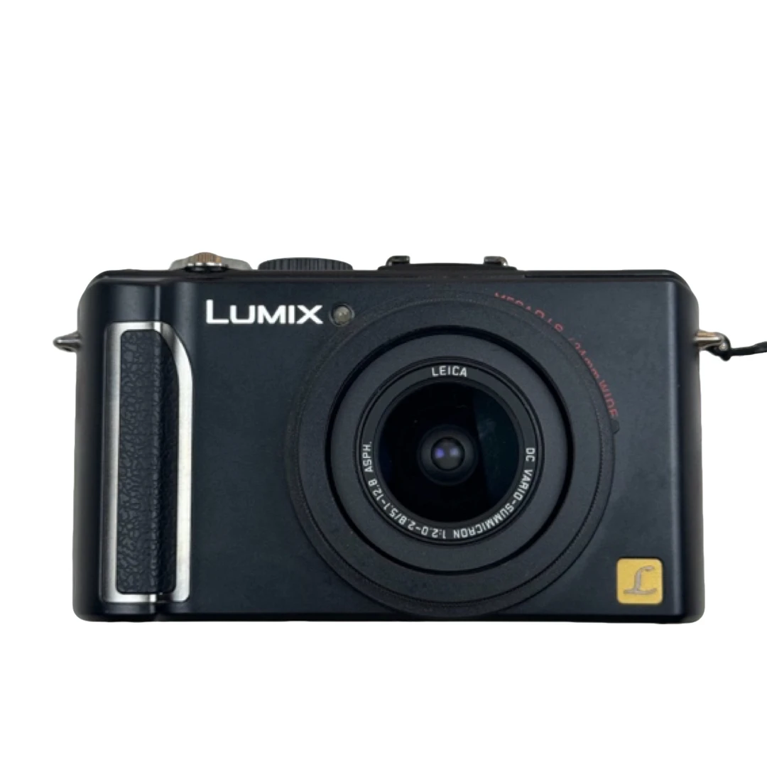 9新 Panasonic/松下 lx3 黑色 复古ccd数码相机微距拍摄