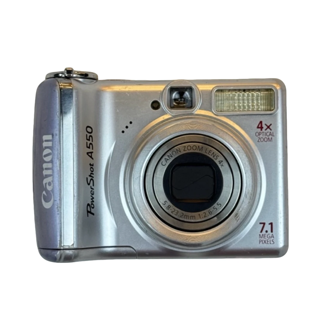 9新 Canon/佳能 a550 复古银色数码相机学生便携式照相