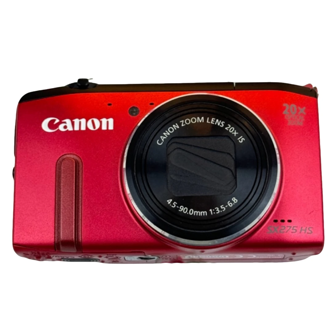 9新 Canon/佳能 sx275 红色 高清ccd数码相机可WiFi传输