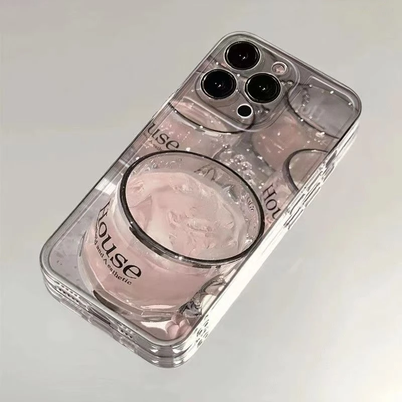 个性冰块适用iphone15promax手机壳苹果13/14/12小米vivo华为oppo