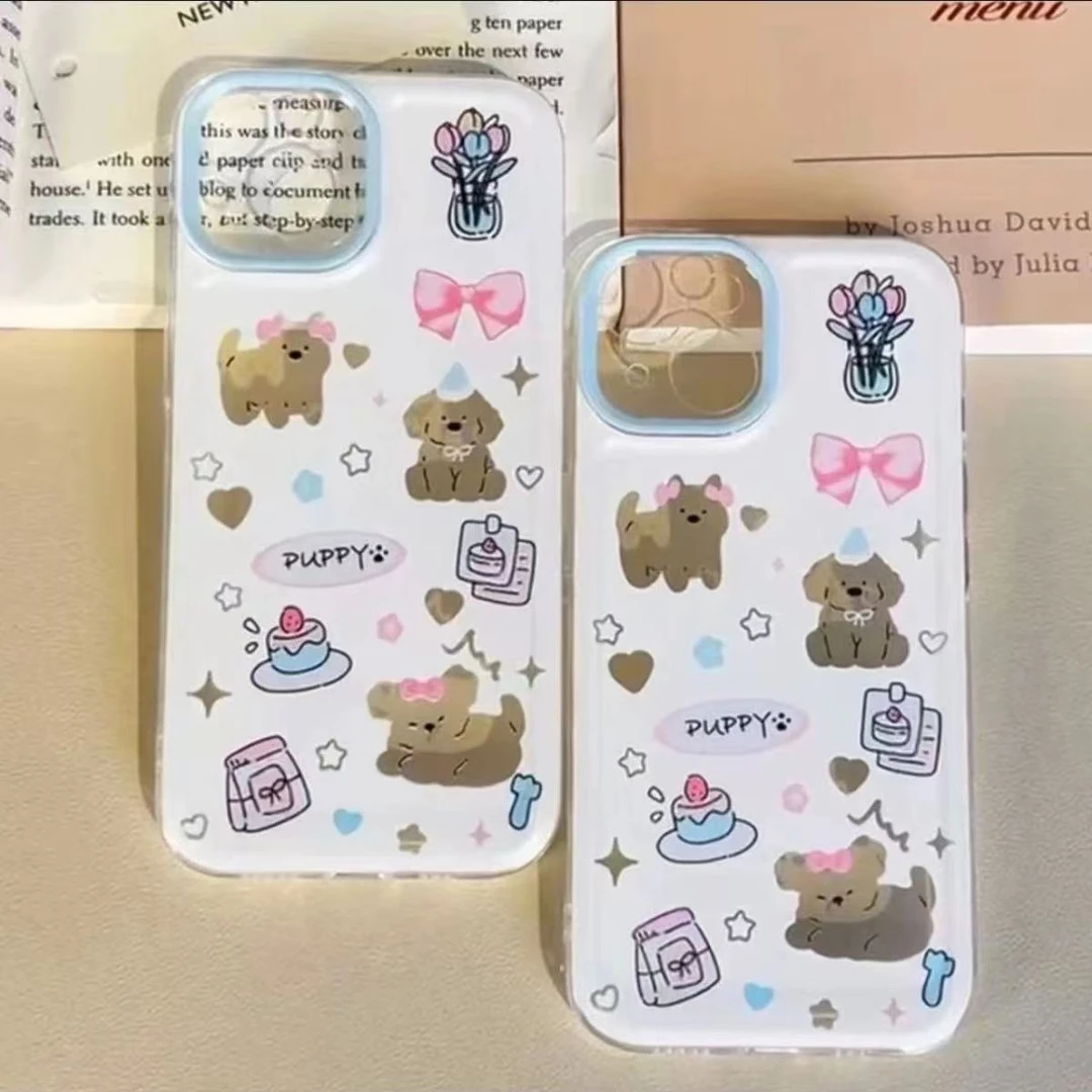 零食小狗适用iphone15promax手机壳苹果13/14/12小米vivo华为oppo