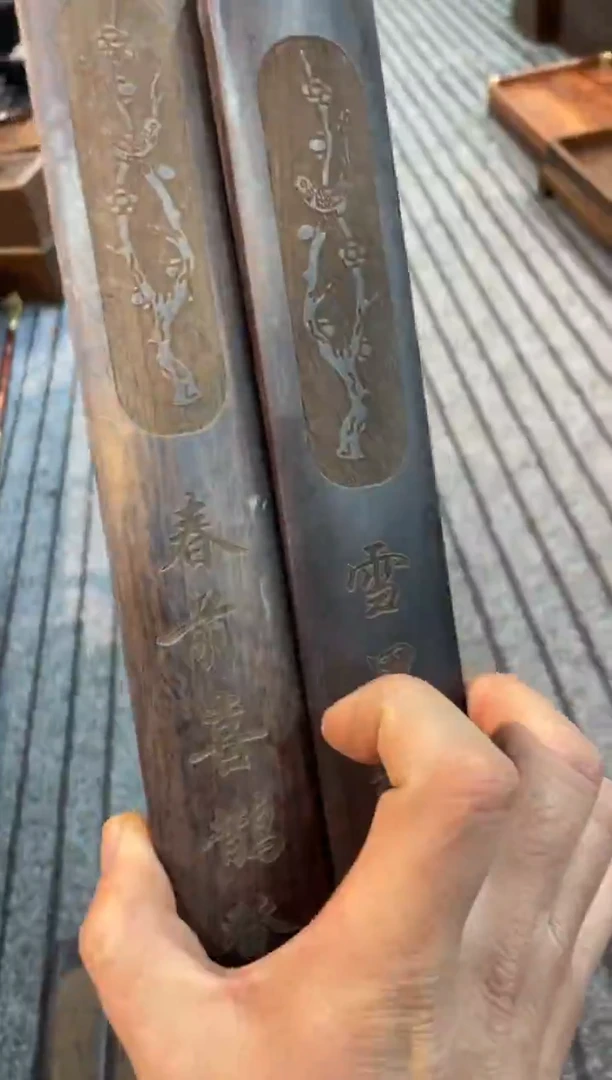【闪购商品】木头檀木镇尺