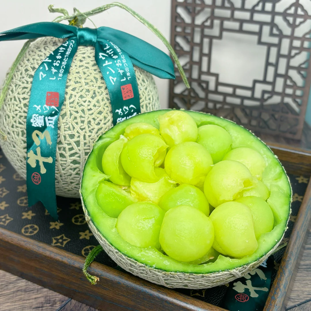 牛3蜜瓜蜜蜂授粉山东产区蜜甜软糯汁水丰盈新鲜【微软再吃更佳