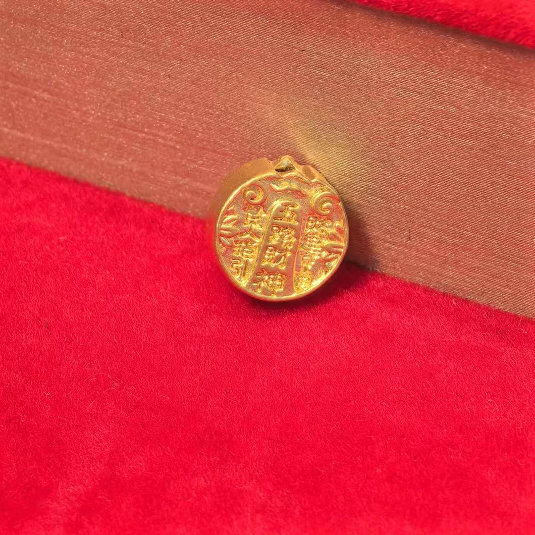 足金999五路财神（配件）-JFX1307