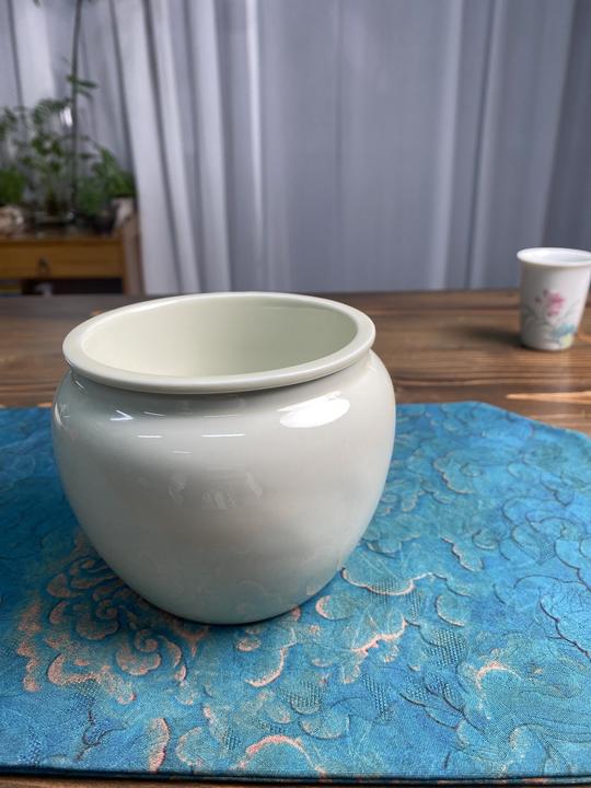 陶瓷建水干泡水洗茶渣缸