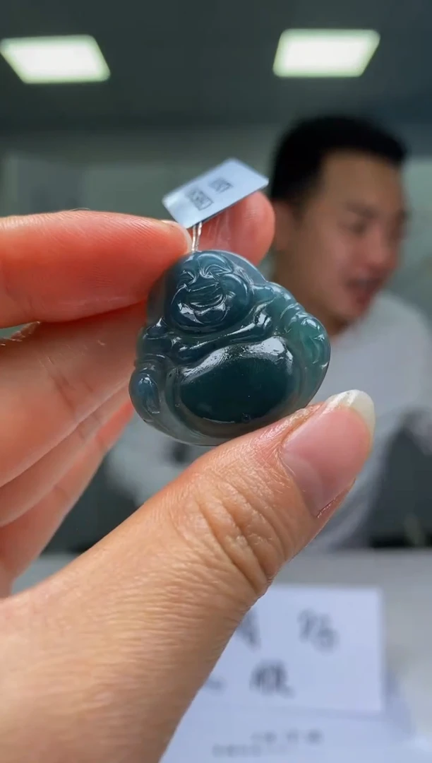 【闪购商品】定制翡翠未镶嵌3355xy-毛货佛47多样性发其一