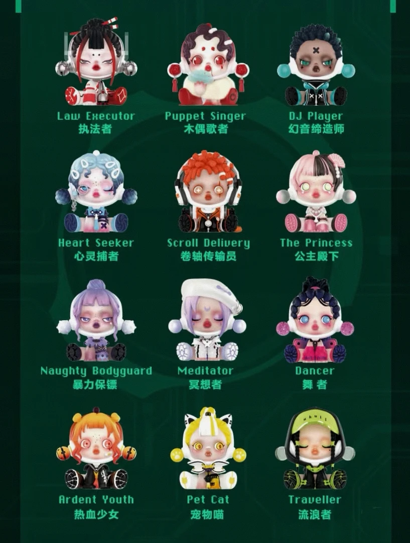 夜之城系列手办摆件