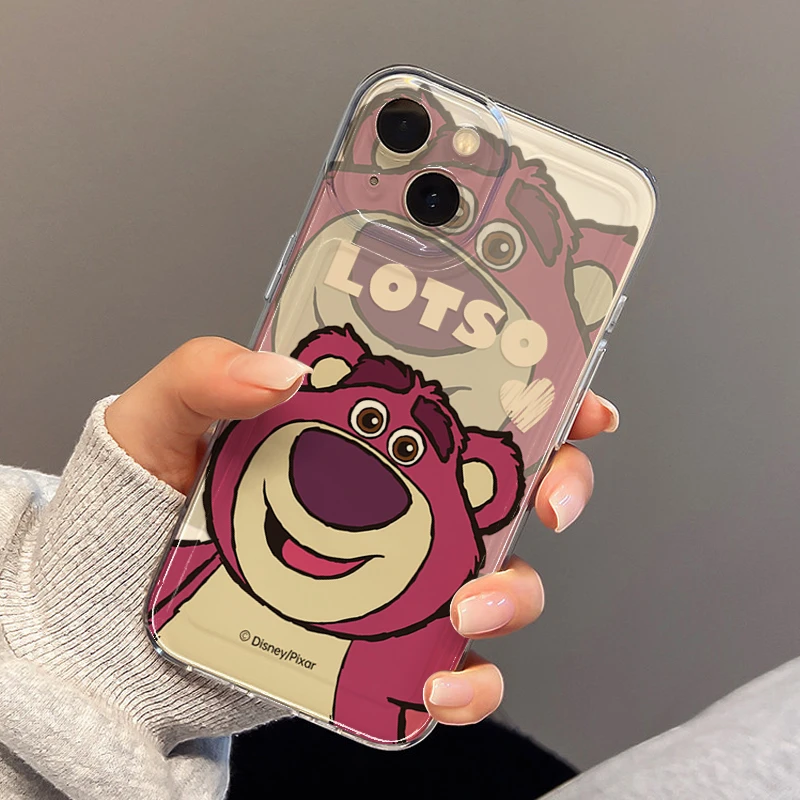 iPhone14Pro手机壳13潮12草莓熊11硅胶xsmax全包ins苹果8plus软壳