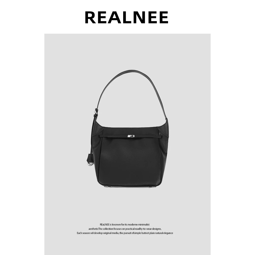 【午夜】时髦高品质百搭简约大容量手提包RLSPMMY10BB21XF9781C