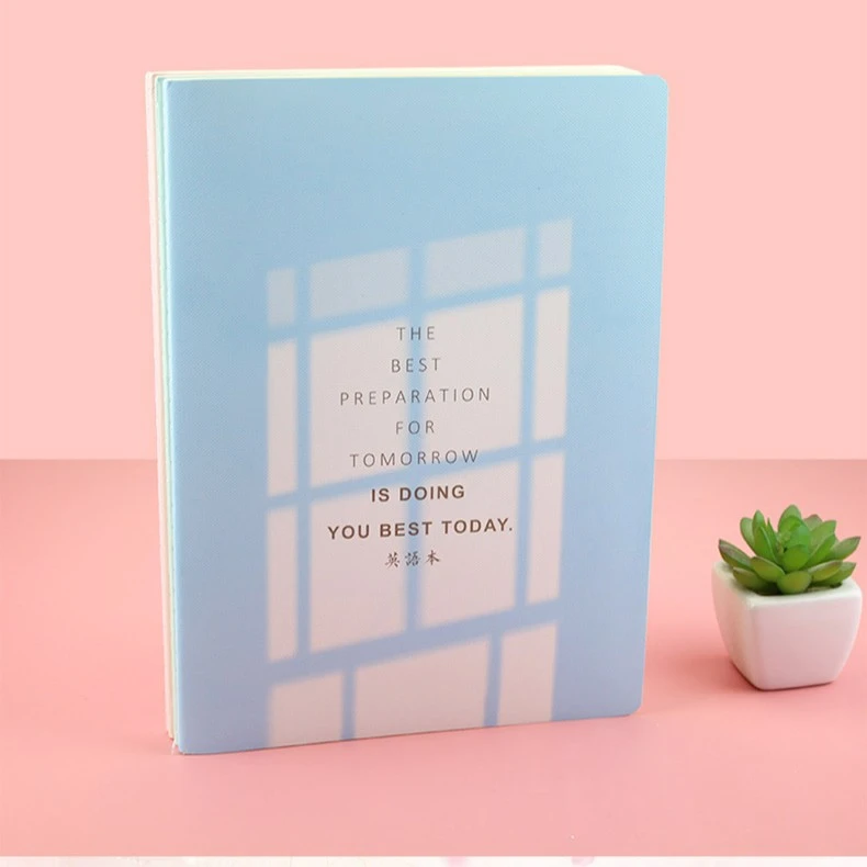 晨光SLN01英语笔记本缝线本187*258mm学生38页英文作业本