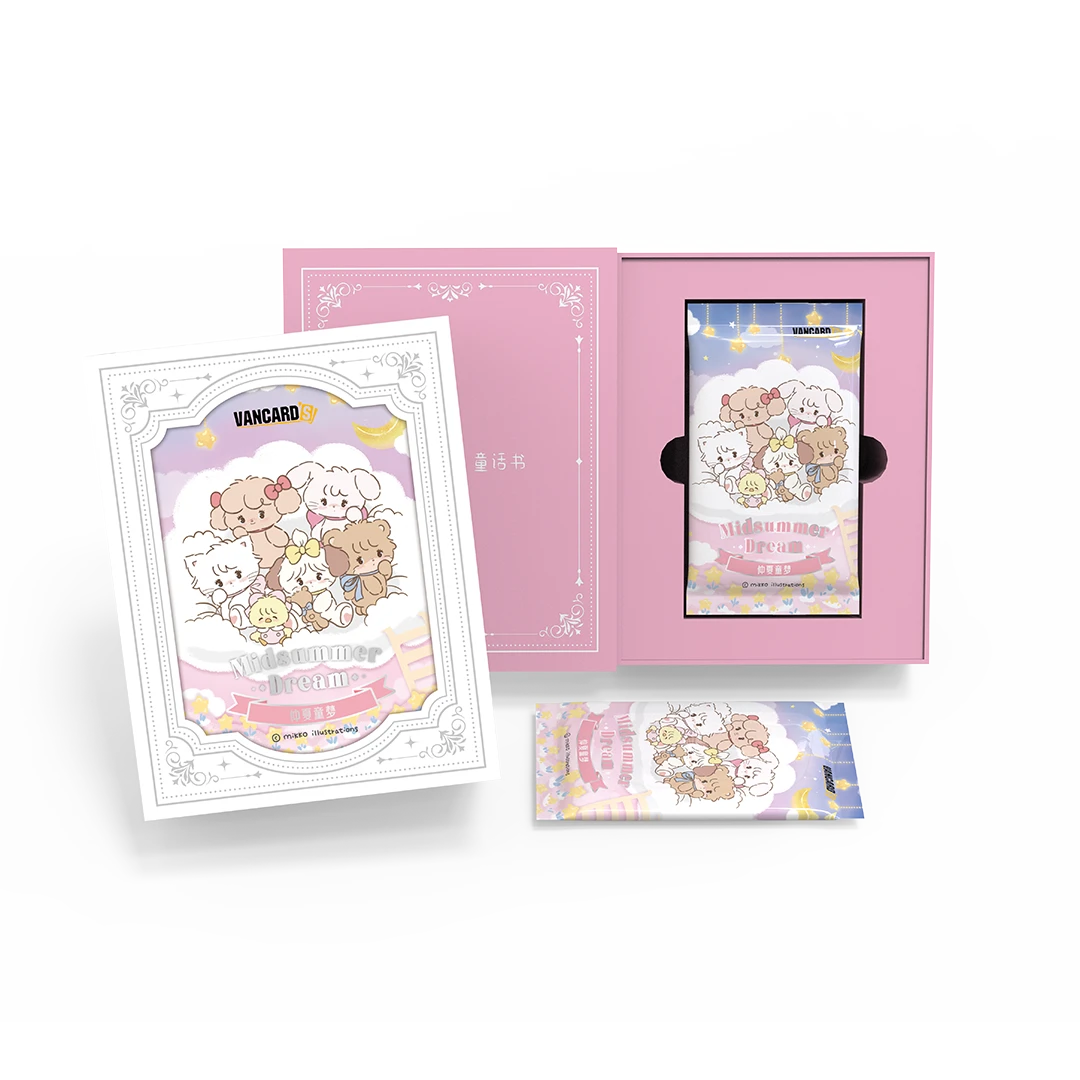 花花【拆盒】万画云游「mikko系列收藏卡·仲夏童梦」盲盒 【 默认代拆】