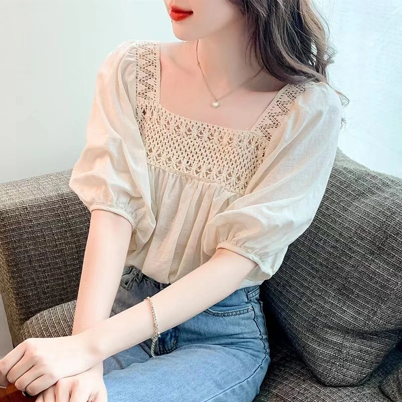 洋气设计感夏季上衣