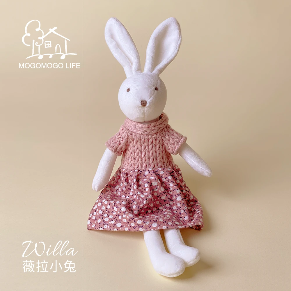 Mogomogo 礼盒装 薇拉Willa 小兔 小小艺术家 芭蕾安抚陪伴玩偶