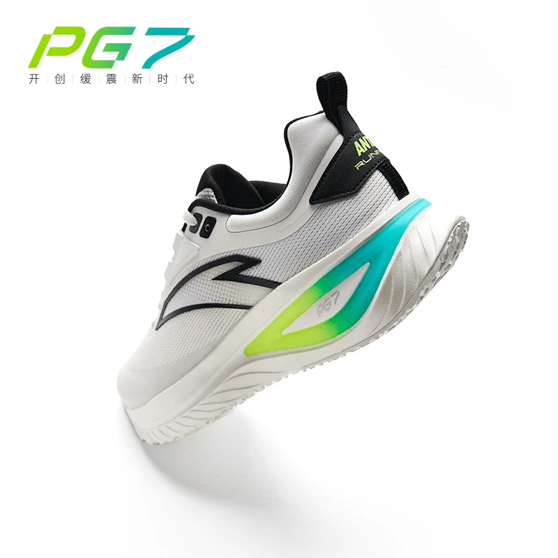 安踏旅途PG7软底减震跑步鞋舒适春季网面透气百搭休闲运动鞋男