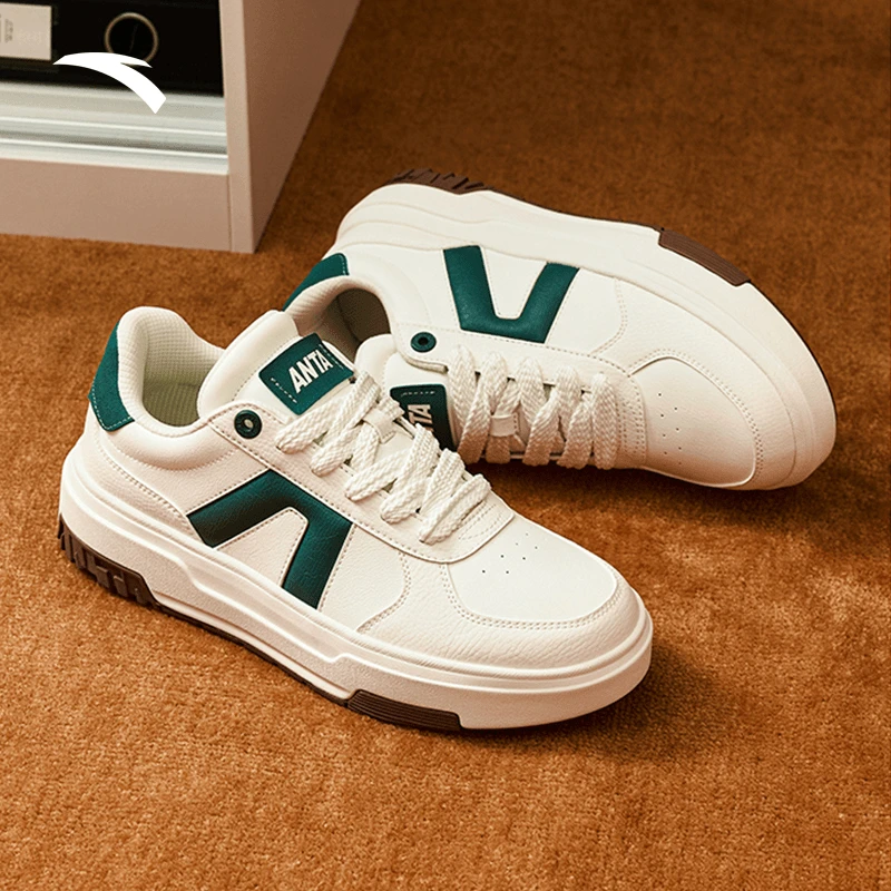 安踏A道丨经典板鞋2025夏季新款小白鞋百搭时尚运动休闲鞋男鞋