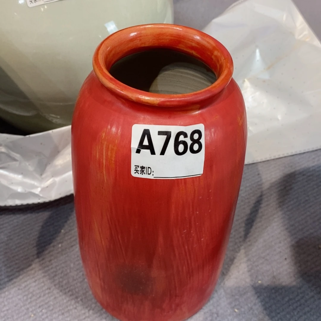 景德镇陶瓷高温花瓶微霞