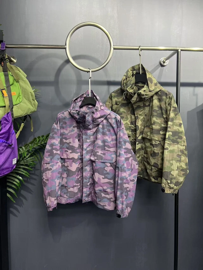 小众户外山系短版机能轻量迷彩外套【防泼水】LKB888A#HJD