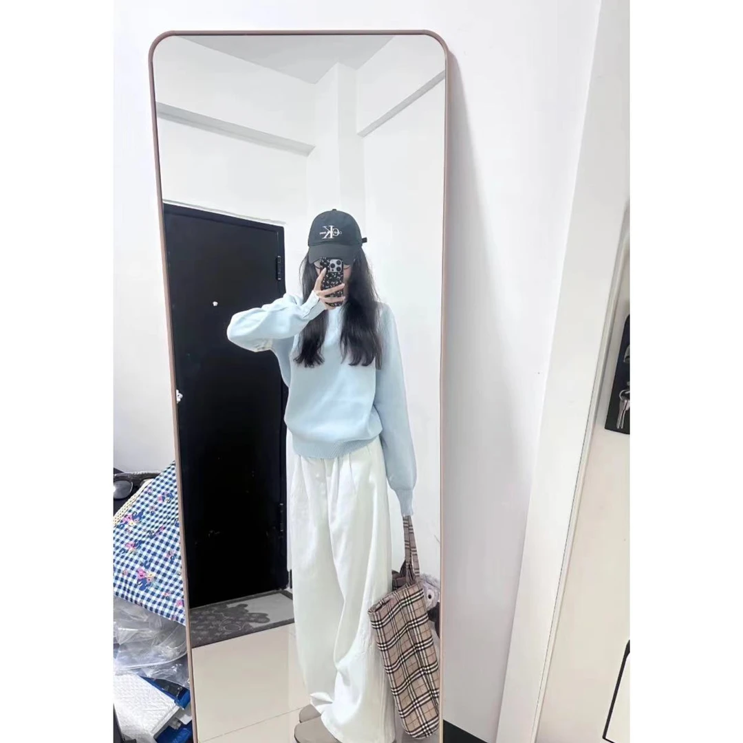 徐秋阳 学院少女 百搭舒适柔软显瘦舒服入秋毛衣