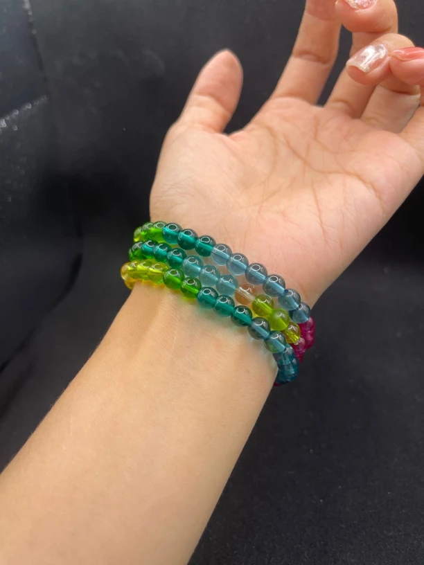 X098糖果碧玺多圈多样性发货