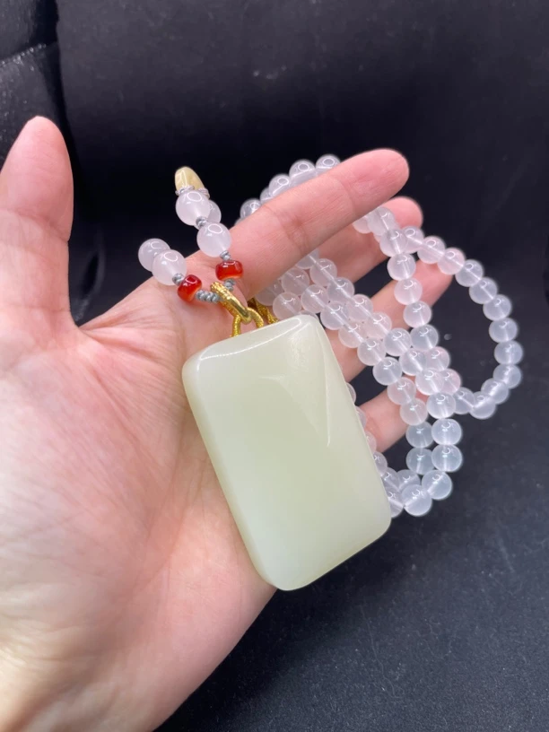 Q447和田玉项链多样性发货